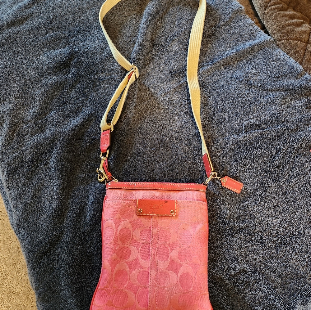Coach cross body bag